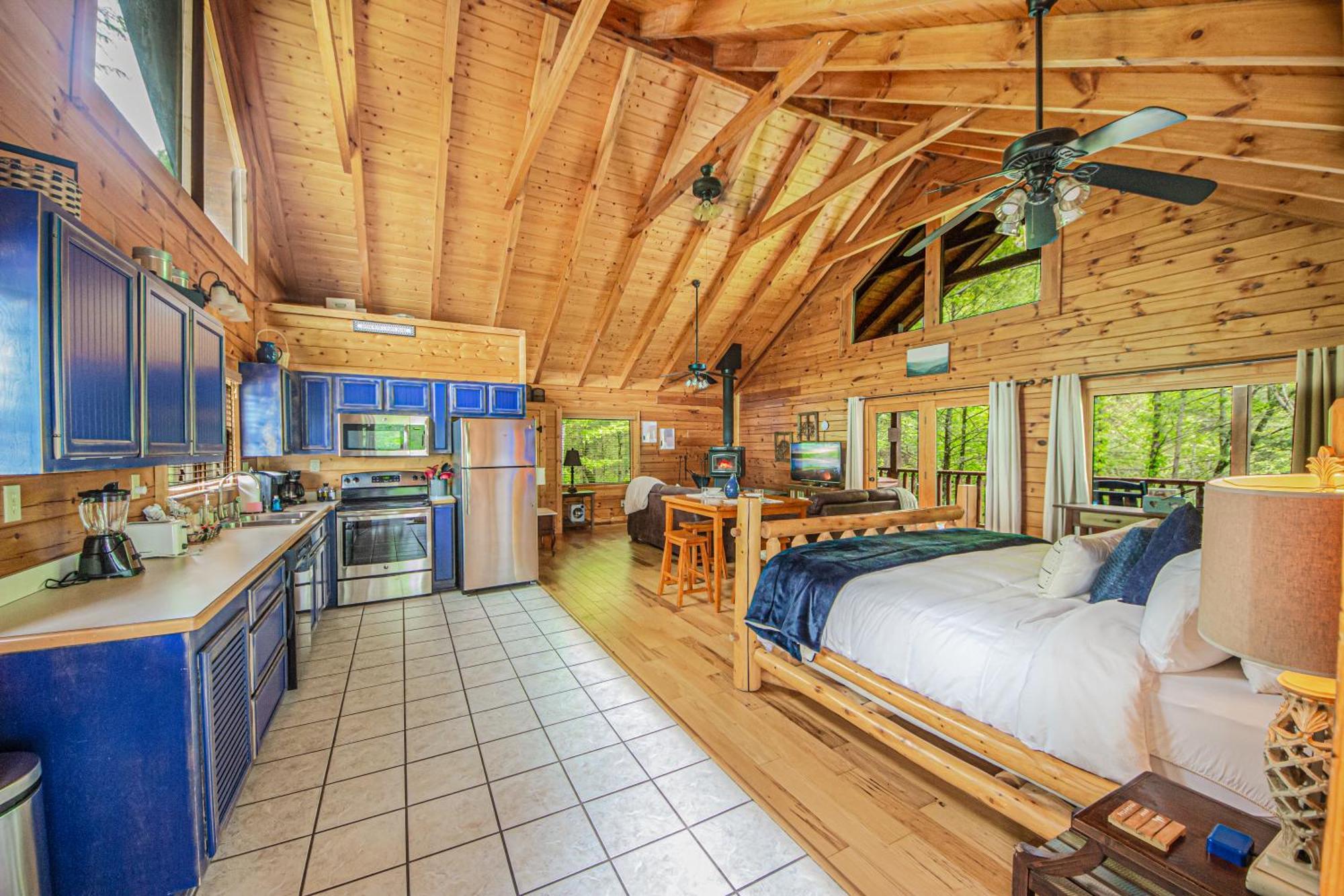 Love Me Tender Studio Cabin Sevierville Kamer foto