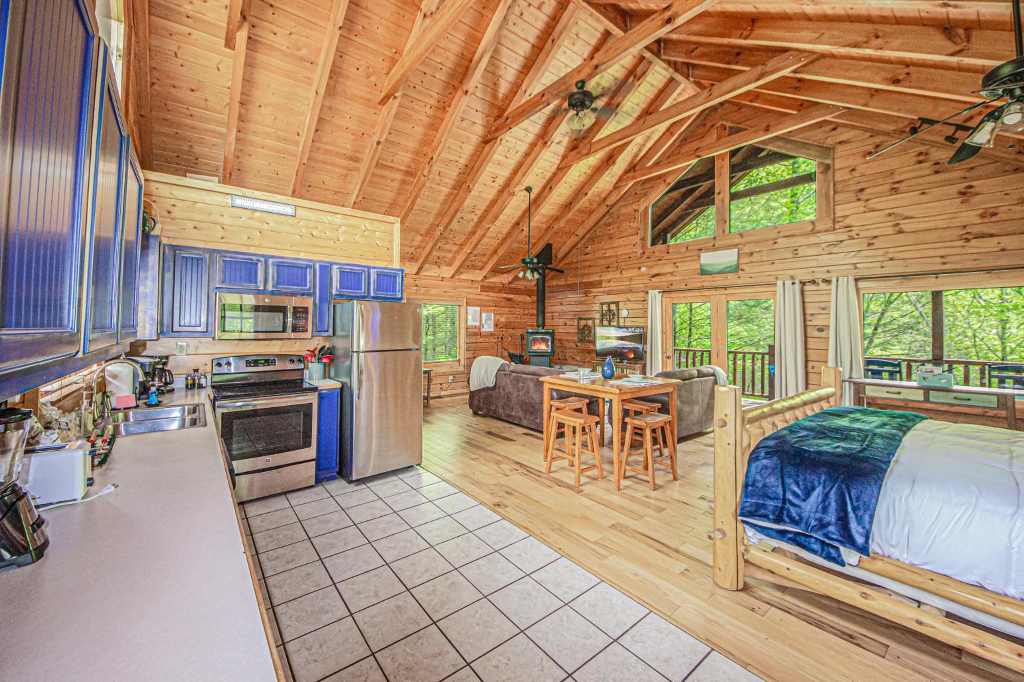 Love Me Tender Studio Cabin Sevierville Kamer foto